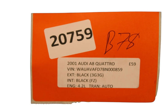 11-14 Audi A8 Quattro Instrument Speedometer Gauge Cluster Oem