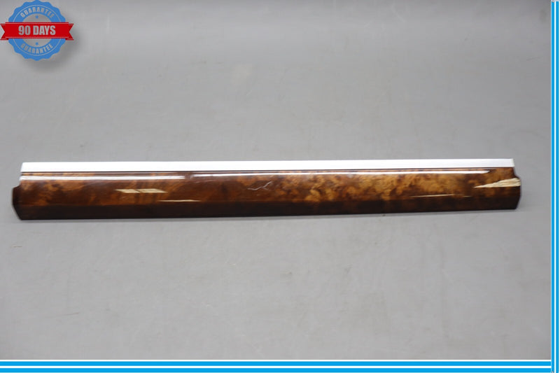 Load image into Gallery viewer, 11-18 Porsche Cayenne Front Right Passenger Side Dash Trim Molding Wood Oem
