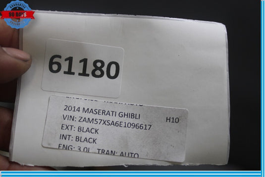 14-24 Maserati Quattroporte Ghibli M156 SQ4 AWD 3.0L Automatic Transmission Oem