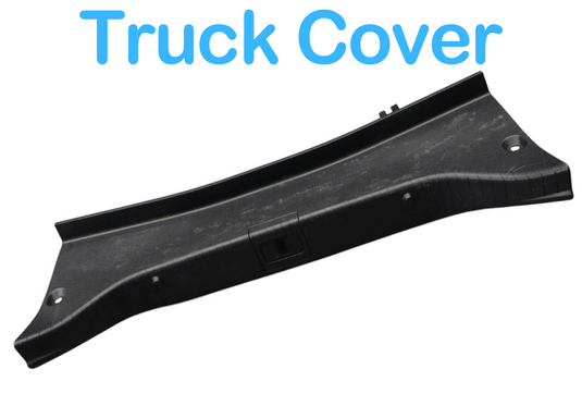 12-18 Mercedes CLS550 CLS63 AMG Rear Trunk Latch Cover Trim Black 2186900241 Oem