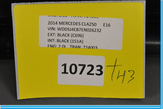 14-18 Mercedes W117 CLA250 Front Right Door Sill Scuff Plate Trim Cover Oem