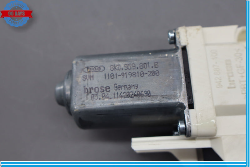 Load image into Gallery viewer, 10-18 Audi A7 Quattro Rear Right Passenger Side Door Window Regulator Motor Oem
