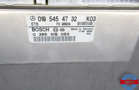 97-00 Mercedes E320 W210 ABS Brake System Control Module Unit 0195454732 Oem
