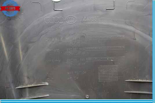 12-18 Audi A7 Quattro Front Right Passenger Seat Back Panel Trim Cover Oem