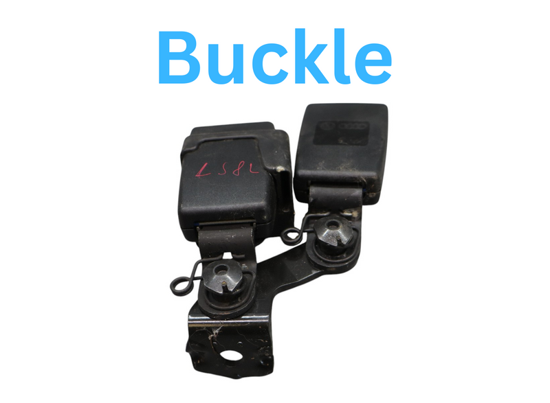 Load image into Gallery viewer, 12-18 Audi A6 Rear Left Side Center Seat Belt Buckle Receiver 4G0857739 Oem
