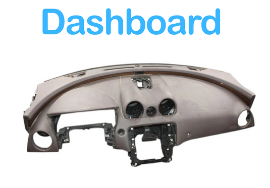 10-15 Jaguar XJL Dashboard Dash Cover Panel Facia Assembly Black AW9304320AG Oem