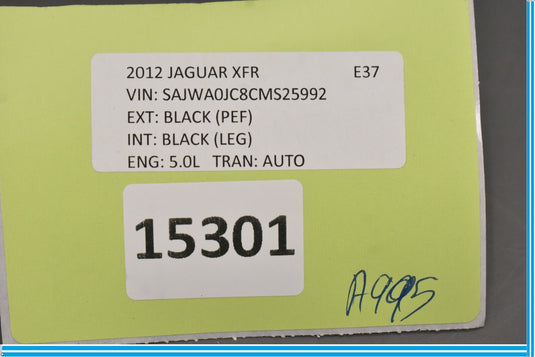 09-12 Jaguar XF XFR X250 Front Right Side Window Lift Control Switch Oem