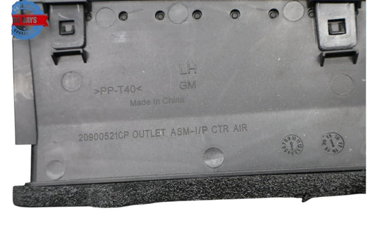 13-19 Cadillac XTS Front Dash Center Left Side Ac Heater Air Vent Grille Oem