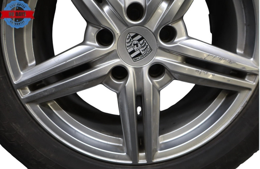 11-18 Porsche Cayenne 958 Wheel Tire Rim Set of 4 Pc 8.5 x 19 H2  7P5601025 OEM