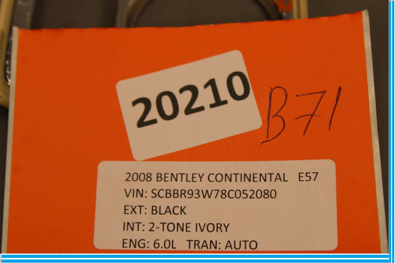 Load image into Gallery viewer, 06-12 Bentley Continental Rear Seat Switch Trim Bezel Cover Oem
