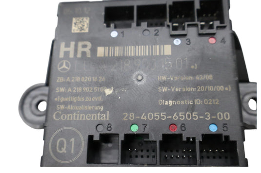 08-18 Mercedes CLS550 C300 Rear Right Door Control Module Unit 2129003914 Oem