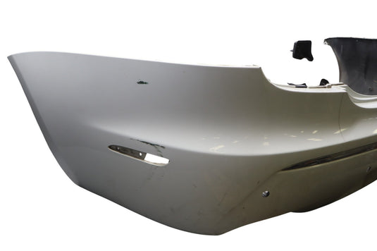 10-15 Jaguar X351 XJ XJL XJR Rear Bumper Cover Panel Assembly White Oem