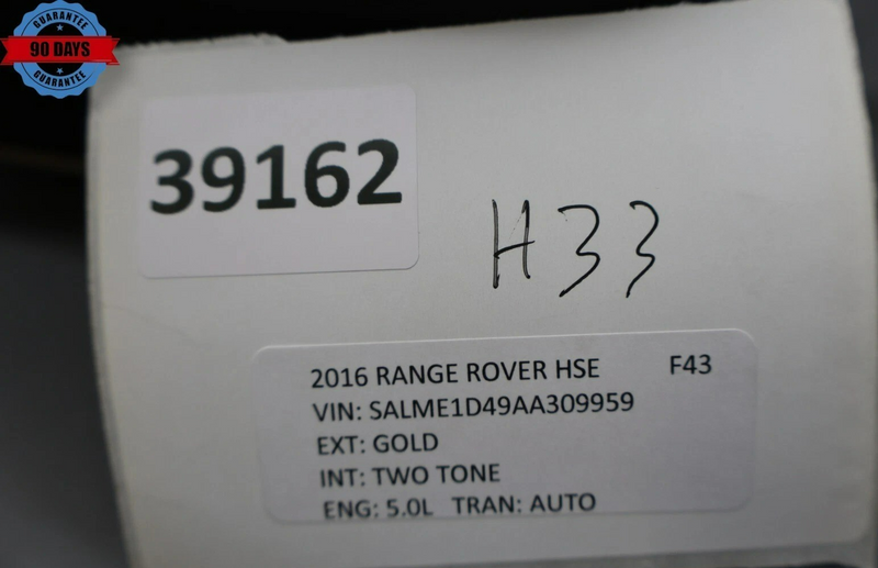 Load image into Gallery viewer, 14-17 LR Range Rover HSE Front Left Driver Side Seat Headrest Head Rest Oem
