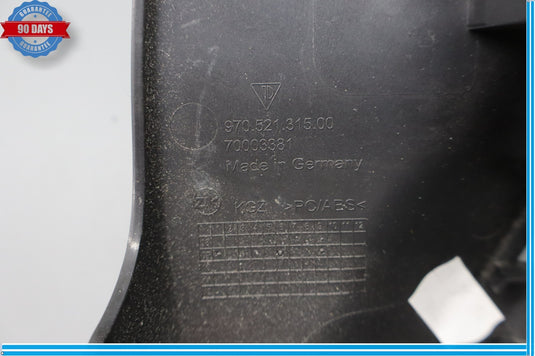 10-16 Porsche Panamera Front Left Driver Seat Outer Trim Panel Cover Oem