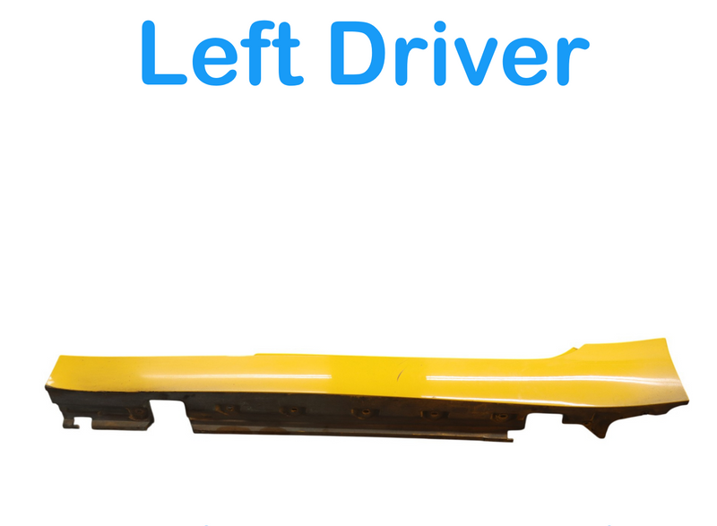 Load image into Gallery viewer, 09-16 BMW E89 Z4 Left Driver Side Skirt Rocker Panel Trim Cover Yellow Oem
