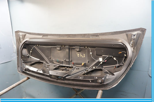 04-07 BMW 645Ci 650i E63 E64 Trunk Liftgate Lid Panel Assembly Black Oem