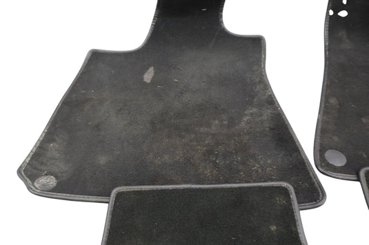 14-17 Maserati Ghibli Front Rear Floor Carpet Mats 4PC Black 673004328 Oem