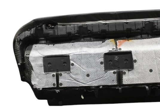 12-20 Tesla Model S Rear Lower Bottom Seat Cushion Leather Black 102607601 Oem