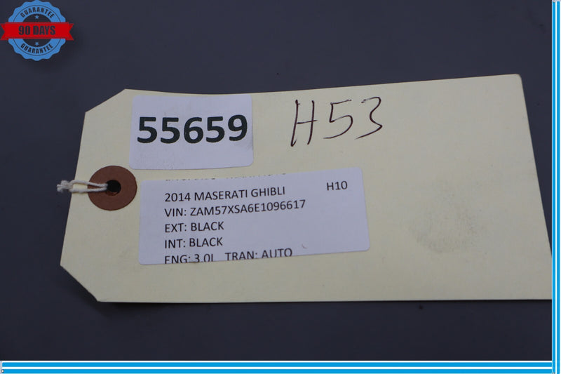 Load image into Gallery viewer, 14-21 Maserati Ghibli Rear Left Door Interior Trim Molding 670010894 Oem
