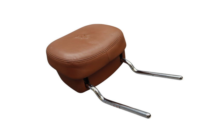Load image into Gallery viewer, 14-20 Maserati Ghibli Front Left Driver Side Seat Headrest Head Rest Brown Oem
