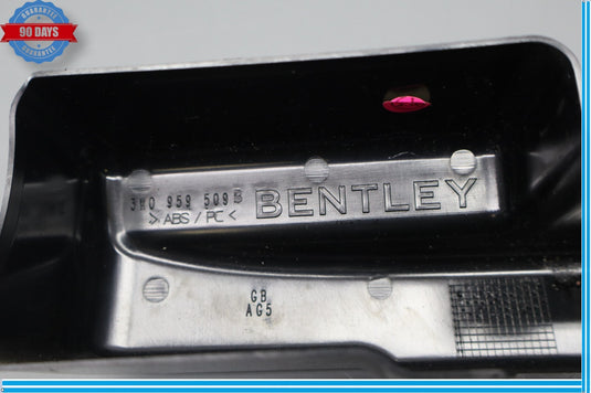 03-11 Bentley Continental GTC GT Front Left Driver Side Seat Cover Trim Oem