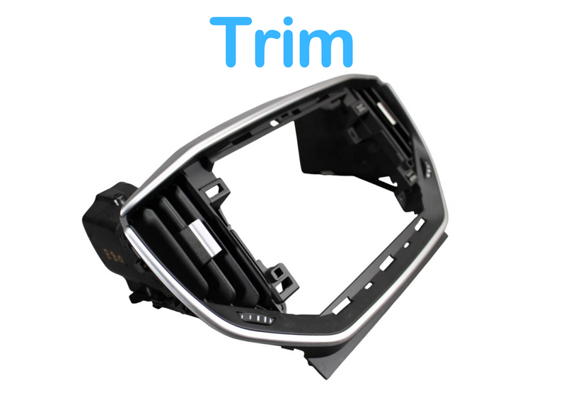 Load image into Gallery viewer, 14-17 Maserati Ghibli Center Dash Display Frame Air Vent Grille Trim Bezel OEM
