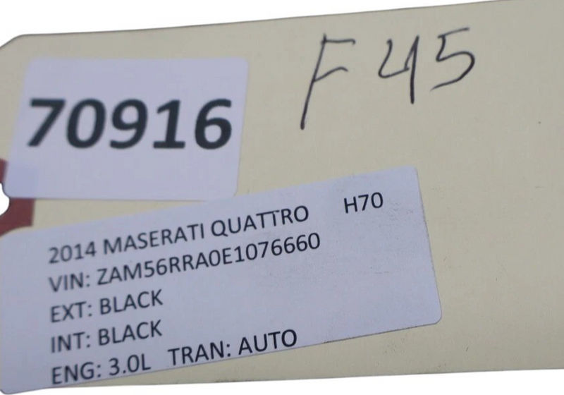 Load image into Gallery viewer, 14-22 Maserati Quattroporte Front Right Door Lock Latch Actuator 670003103 Oem
