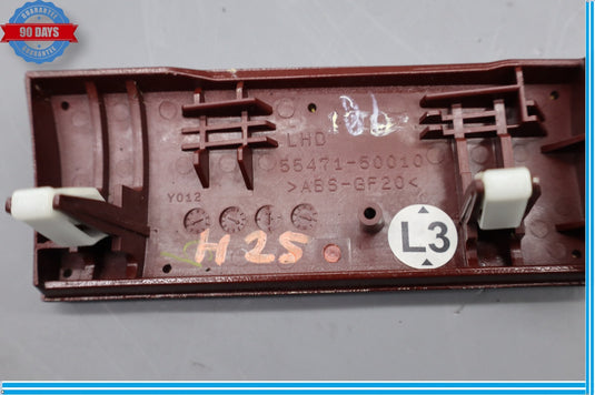 07-12 Lexus LS460 LS460L Front Left Driver Side Dash Wood Trim Molding Cover Oem