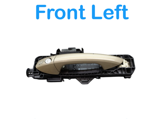 08-14 Mercedes W204 C250 Front Left Side Exterior Door Handle Keyless Go Oem
