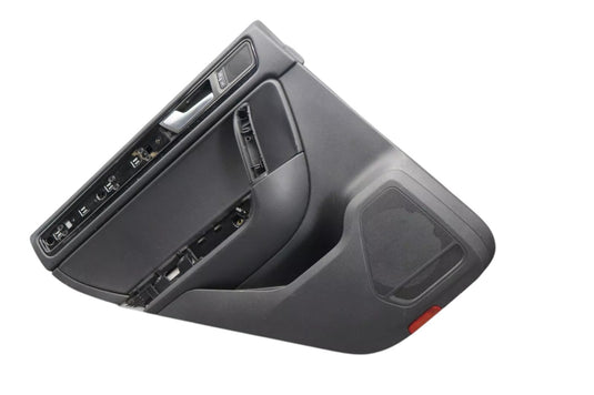11-14 Volkswagen Touareg Rear Left Driver Side Door Panel Cover Trim Black Oem