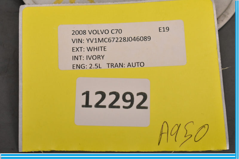Load image into Gallery viewer, 06-13 Volvo C70 Fuel Door Lid Fuel Filler Door Lid Cap Cover White Oem
