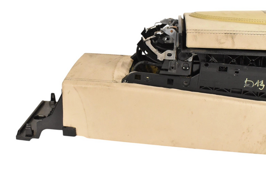 07-10 Mercedes CL550 CL600 W216 Center Console Arm Rest Assembly Beige Oem
