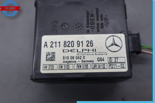03-09 Mercedes W209 CLK350 CLK500 Anti Theft Alarm Module 2118209126 Oem