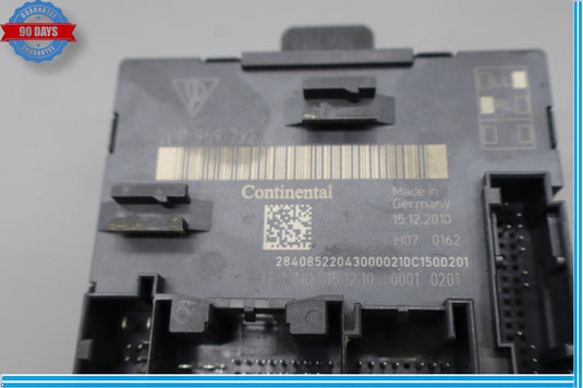 11-12 Porsche Cayenne 958 Front Right Passenger Side Door Control Module Oem