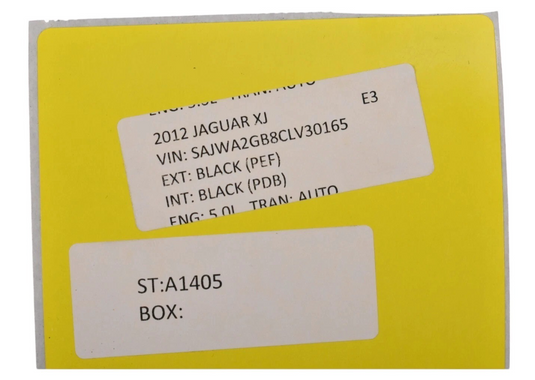 10-18 Jaguar XJ XJL X351 Rear Parcel Shelf Subwoofer Audio Sound Speaker Oem