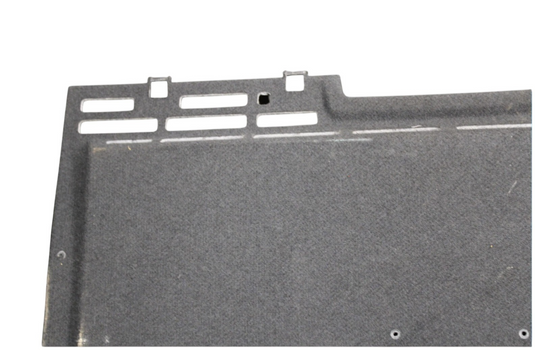 06-12 Bentley Continental Rear Trunk Upper Carpet Liner Trim Cover Panel Oem