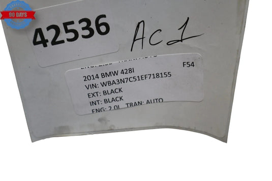 14-18 BMW F30 320i 428i AC A/C Air Conditioning Compressor Pump 64529216466 Oem