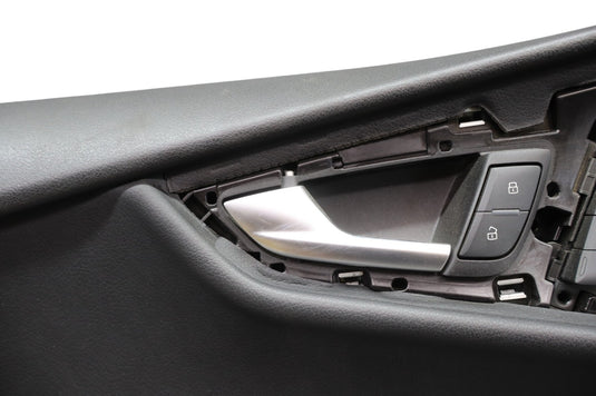 12-15 Audi A7 Quattro RS7 Front Left Driver Side Interior Door Panel Black Oem