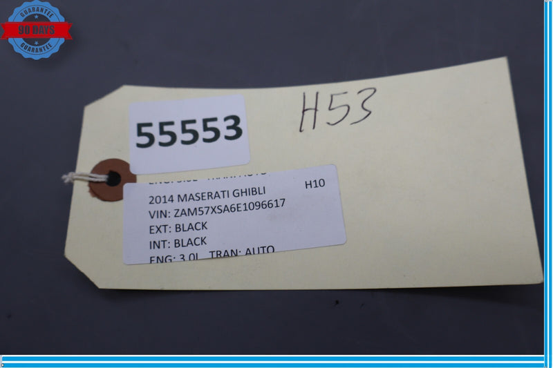 Load image into Gallery viewer, 14-21 Maserati Ghibli Rear Left Driver Upper Pillar C-Panel Trim 06700174090 Oem
