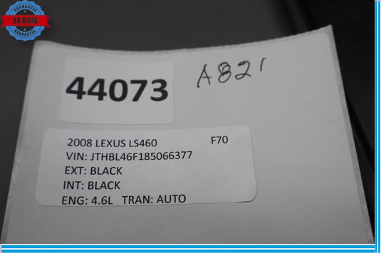 07-12 Lexus XF40 LS460 LS460L Right Passenger Side Dashboard Trim Panel Oem