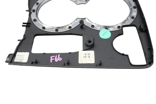 08-14 Mercedes W204 C250 C300 Center Console Cup Holder Bezel Trim Black OEM