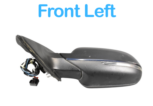 10-16 Audi A4 Wagon Front Left Driver Side Rear View Mirror Assembly OEM