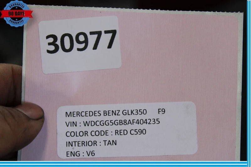 Load image into Gallery viewer, 10-15 Mercedes GLK250 GLK350 Rear Bumper Shell Cover Trim Panel Assembly Red OEM
