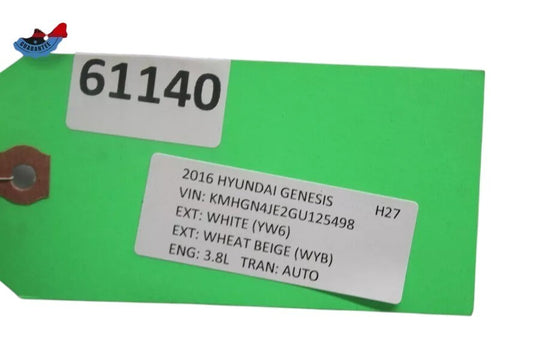 15-16 Hyundai Genesis Front Right Passenger Side Door Shell Panel 76004B1000 Oem