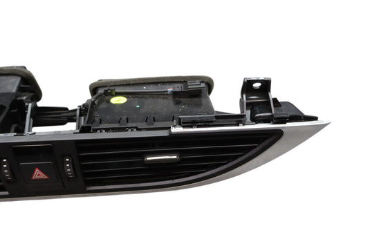 12-15 Audi A6 A7 C7 Dash Center Air Vent Grille Panel W / Trim Hazard Switch Oem