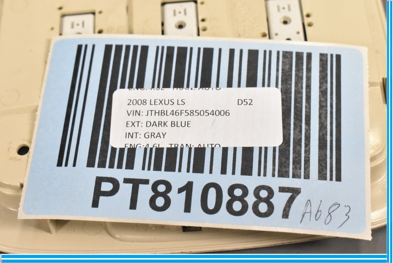 Load image into Gallery viewer, 07-17 Lexus LS460 XF40 Rear Overhead Dome Light Lamp W/ Vanity Mirror Oem
