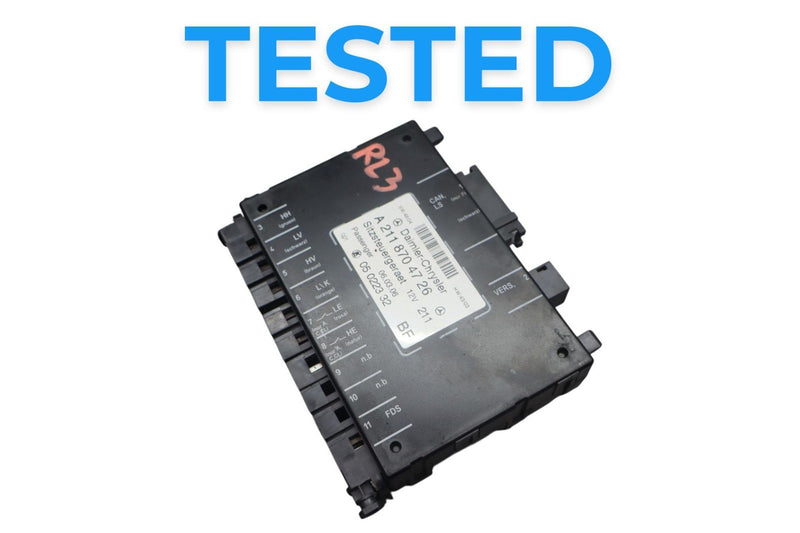 Load image into Gallery viewer, 03-09 Mercedes W209 CLK320 CLK500 Front Right Side Under Seat Control Module Oem
