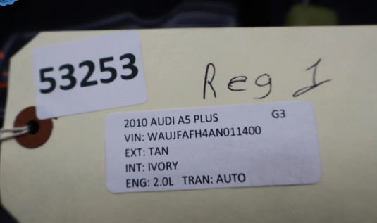 10-17 Audi A5 A5 Quattro S5 Rear Right Side Quarter Window Regulator Motor Oem