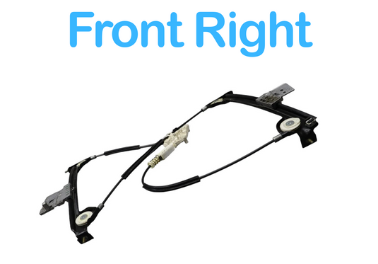 03-12 Mercedes R230 SL500 SL63 Front Right Door Window Regulator A1718201442 Oem