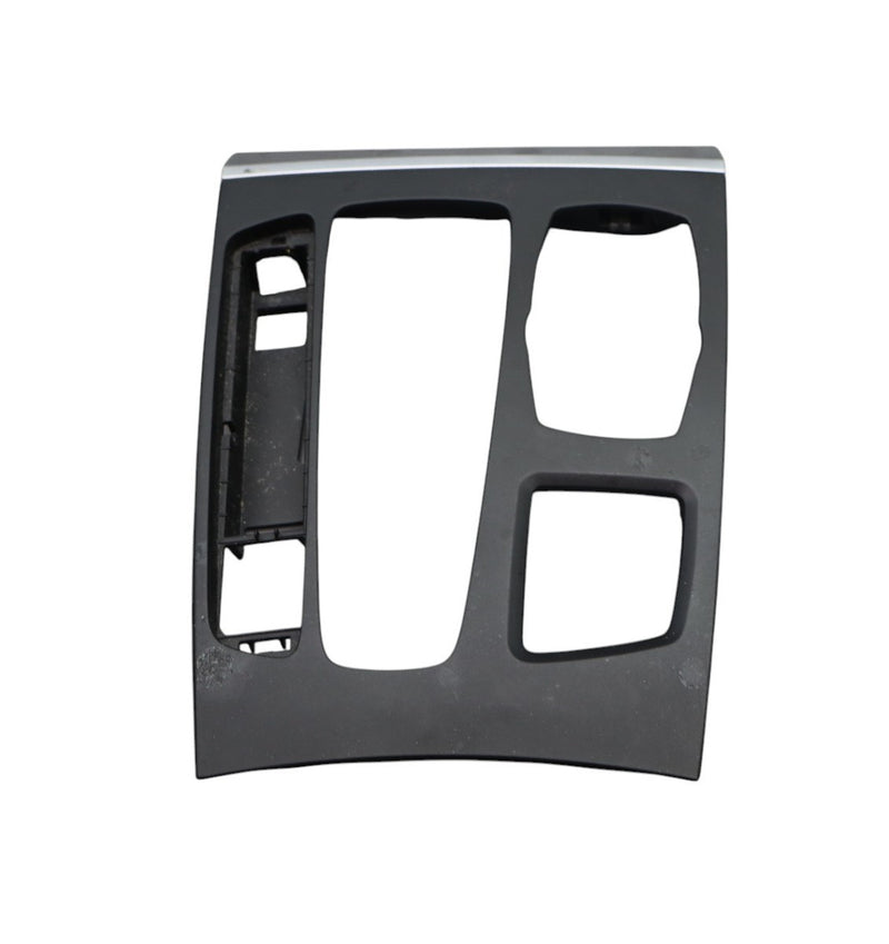 Load image into Gallery viewer, 14-18 BMW X5 F15 Center Console Shifter Leather Trim Cover Panel Oem
